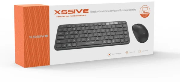 Xssive XSS-KMSET1 Qwerty Wireless Keyboard+Mouse Set - Image 2