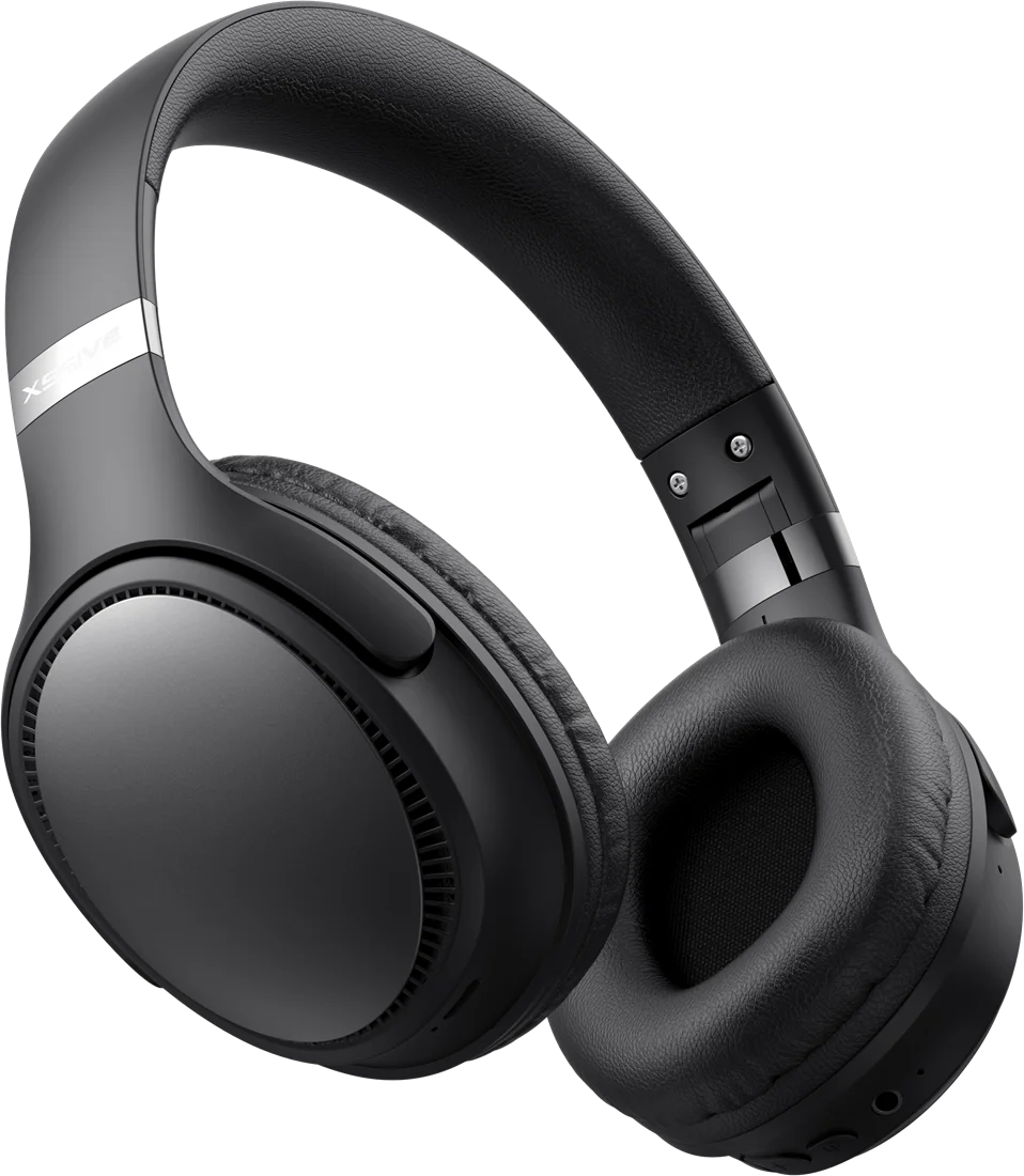 Xssive Wireless Headphones XSS-H10B - Black - Image 2